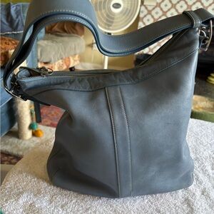 COACH-9188 Blue vintage bag.